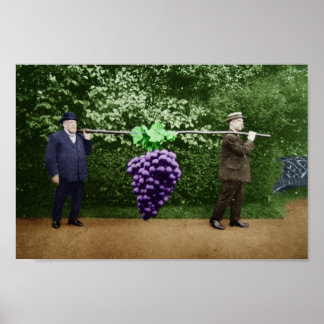 Sir Frank Crisp at friar Park Poster