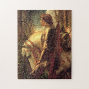Sir Galahad (Arthurian Knight of the Round Table) Jigsaw Puzzle