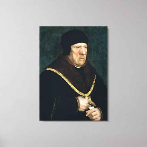 Sir Henry Wyatt  sometimes called Milord Cromwell Canvas Print