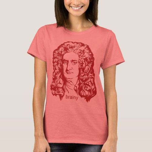 Sir Isaac Newton Customizable Shirts