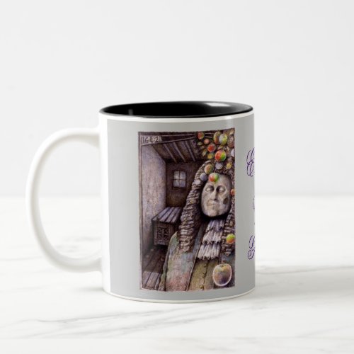 Sir Isaac Newton Gravity Mug