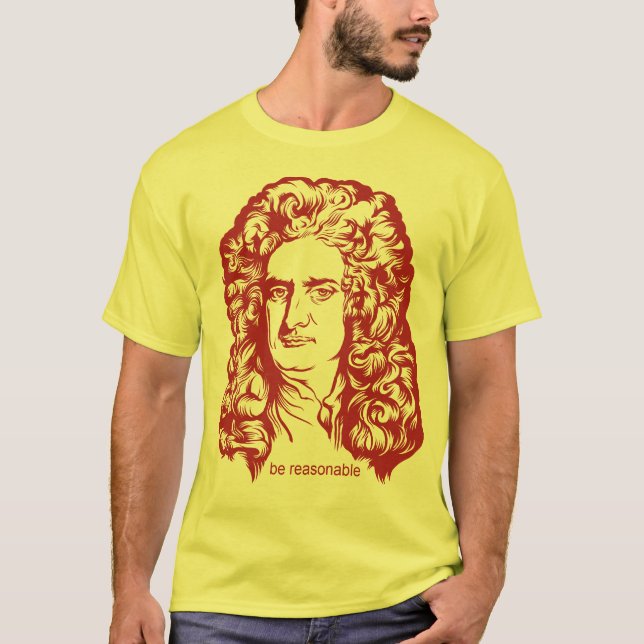 Sir Isaac Newton Shirts (Front)