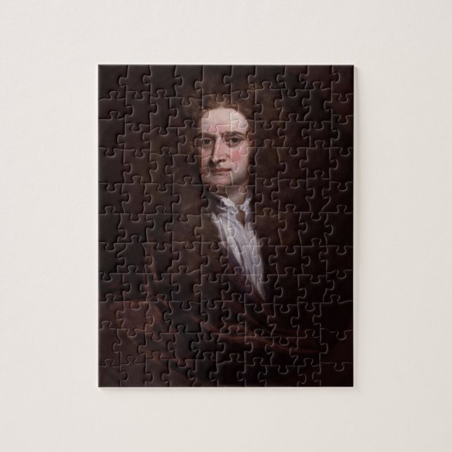 Sir Issac Newton Jigsaw Puzzle (Vertical)
