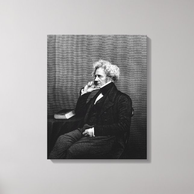 Sir John F.W. Herschel Canvas Print (Front)