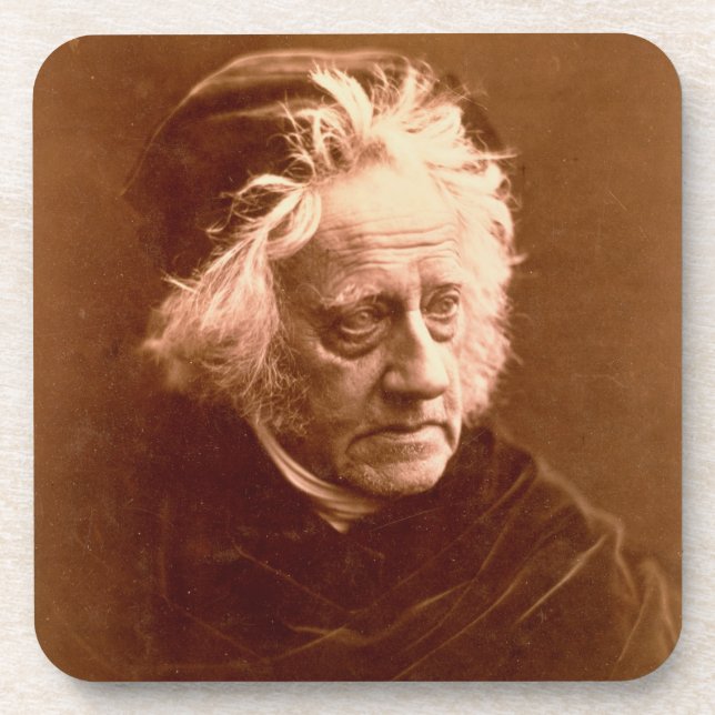 Sir John Frederick William Herschel (1792-1871) 18 Beverage Coaster (Front)