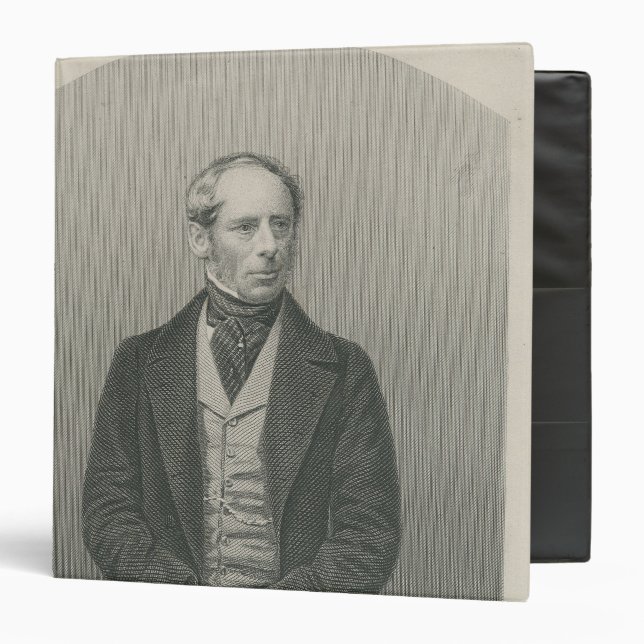 Sir John Somerset Pakington 3 Ring Binder (Front/Inside)