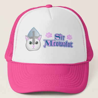 Sir Meowalot Trucker Hat