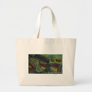 sir nose large tote bag