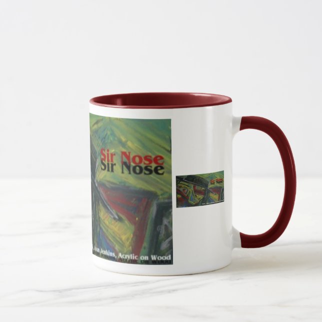 sir nose  mug (Right)