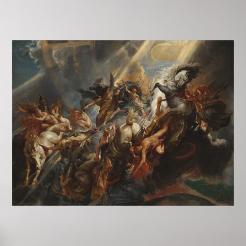 Sir Peter Paul Rubens  The Fall of Phaeton Poster