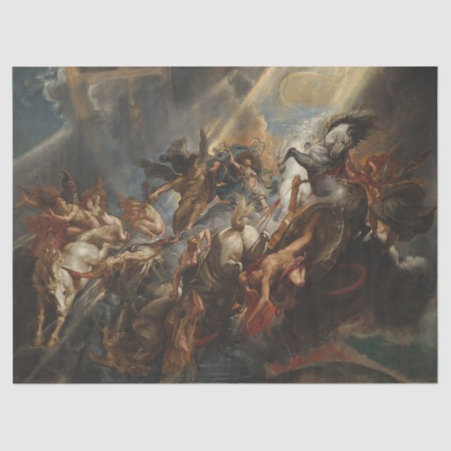 Sir Peter Paul Rubens | The Fall of Phaeton Tissue Paper (Front)
