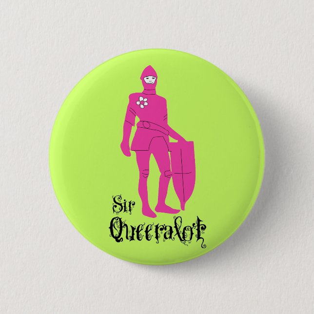 Sir Queeralot Button (Front)
