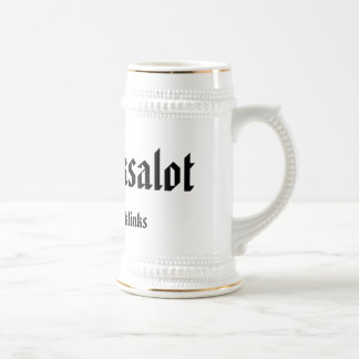 Sir Ranksalot Beer Stein