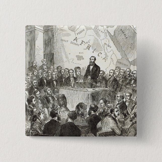 Sir Samuel Baker Button (Front)