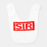 Sir Stamp Bib