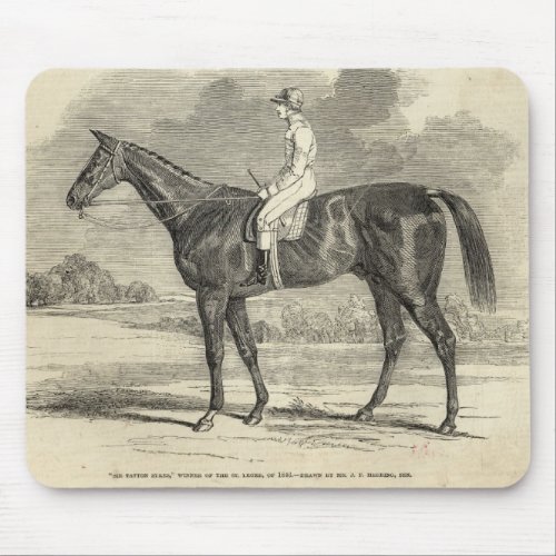 Sir Tatton Sykes Winner of the St Leger Mouse Pad