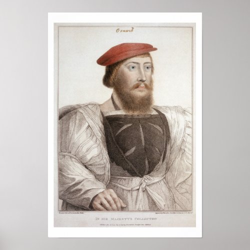 Sir Thomas Boleyn 1477_1539 engraved by Francesc Poster