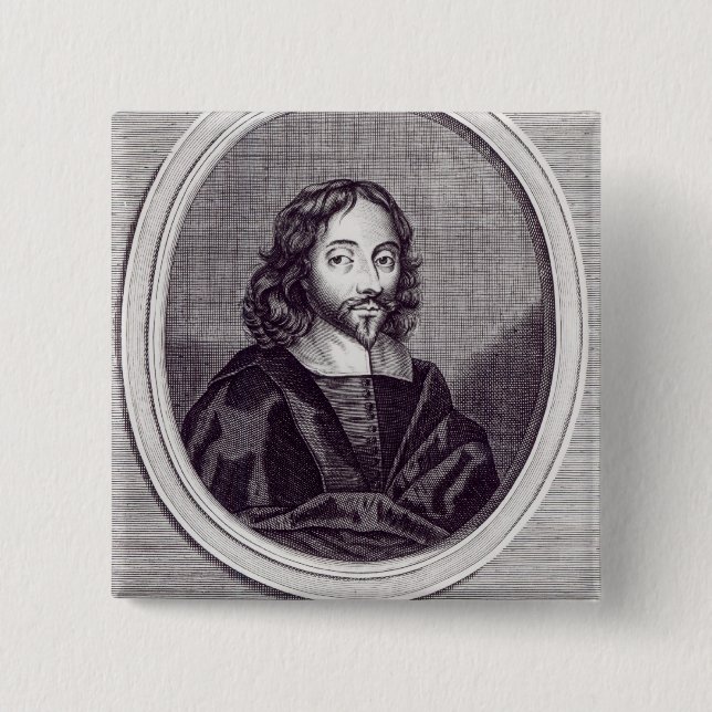 Sir Thomas Browne , engraved by Frederick Pinback Button (Front)