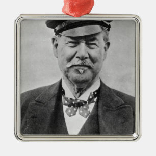 Sir Thomas Lipton Metal Ornament