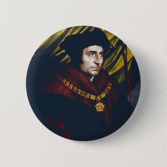 Sir Thomas More Pinback Button (Front)