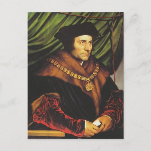 Sir Thomas More Postcard