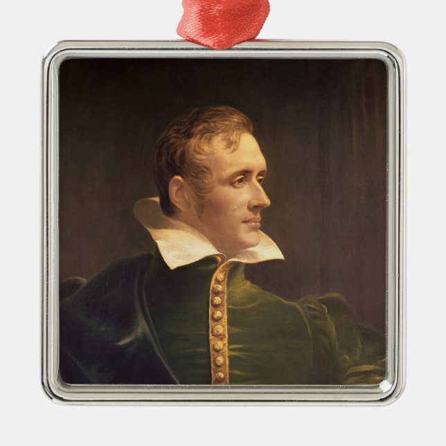 Sir Thomas Stamford Raffles Metal Ornament (Front)