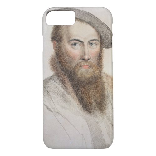 Sir Thomas Wyatt c1503_42 engraved by Francesco iPhone 87 Case