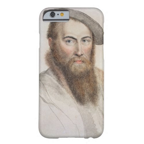 Sir Thomas Wyatt c1503_42 engraved by Francesco Barely There iPhone 6 Case