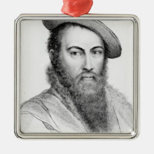 Sir Thomas Wyatt Metal Ornament