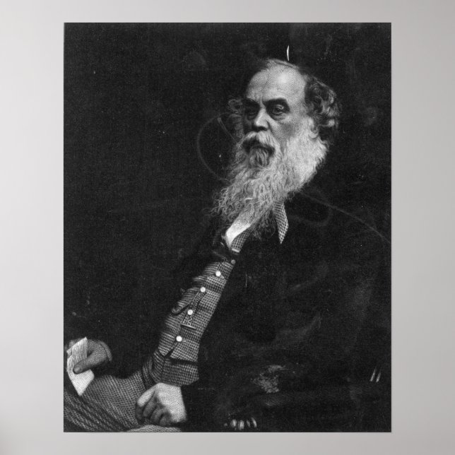 Sir Titus Salt, engraved by William Holl Poster (Front)