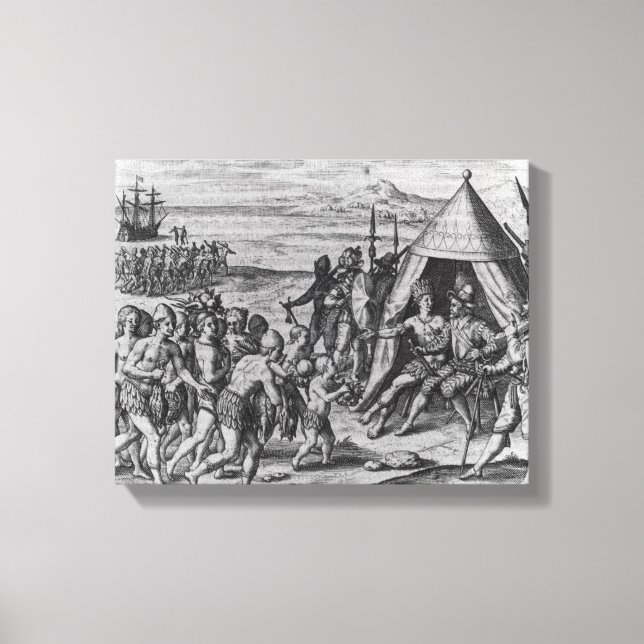 Sir Walter Raleigh Canvas Print (Front)