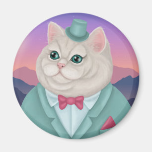 Sir Whiskers Magnet