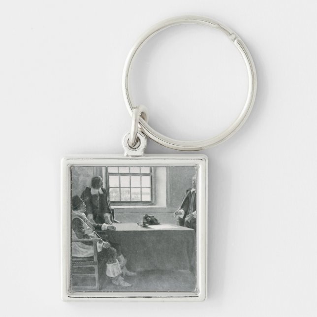 Sir William Berkeley Surrendering Keychain (Front)