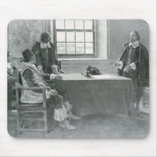Sir William Berkeley Surrendering Mouse Pad