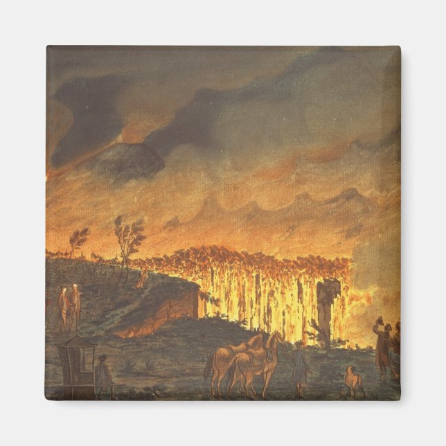 Sir William Hamilton  showing Ferdinand IV Magnet (Front)