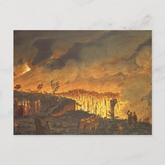 Sir William Hamilton  showing Ferdinand IV Postcard (Front)