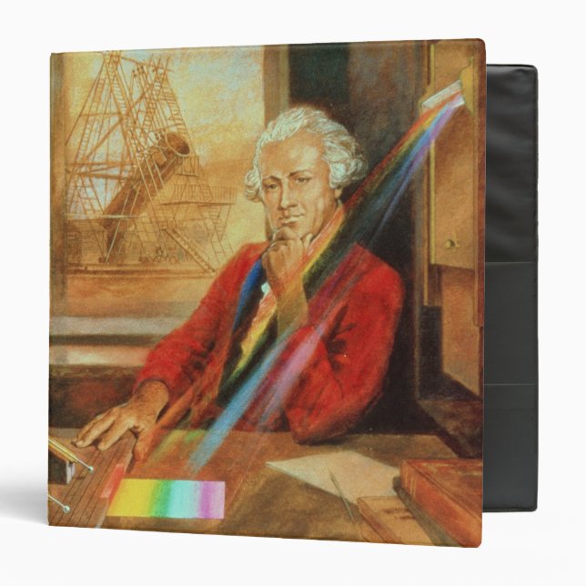 Sir William Herschel 3 Ring Binder (Front/Inside)