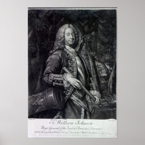 Sir William Johnson Poster