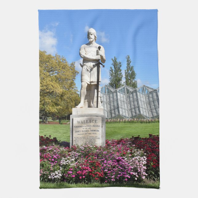 Sir William Wallace Statue Kitchen Towel (Vertical)