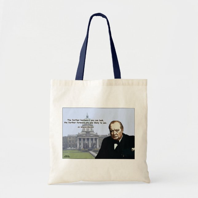 Sir Winston Churchill - Inspirational Bags (Front)