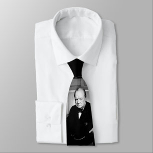 Sir Winston Churchill Neck Tie