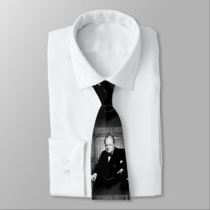 Sir Winston Churchill Neck Tie