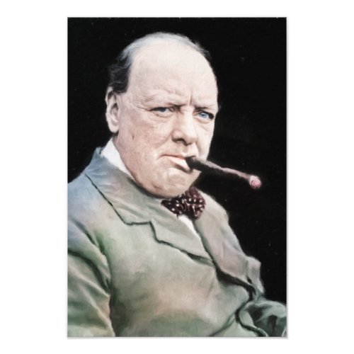 Sir Winston Churchill Photo Print