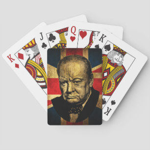 Sir Winston Churchill Poker Cards