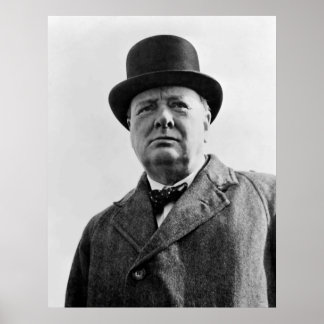Sir Winston Churchill Poster