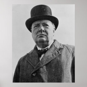 Sir Winston Churchill Poster