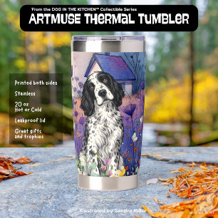 SIR WINSTON English Setter Insulated Tumbler