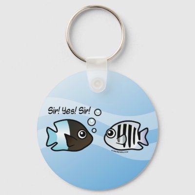 Sir! Yes! Sir! Keychain