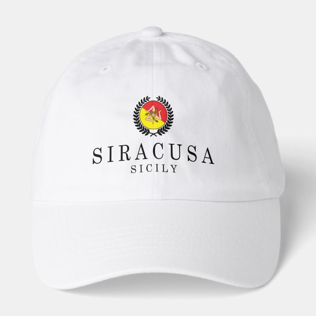 Siracusa Sicily Hat (Front)