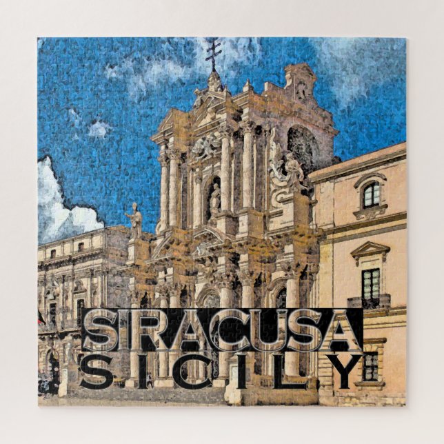 Siracusa Square Puzzle (Vertical)